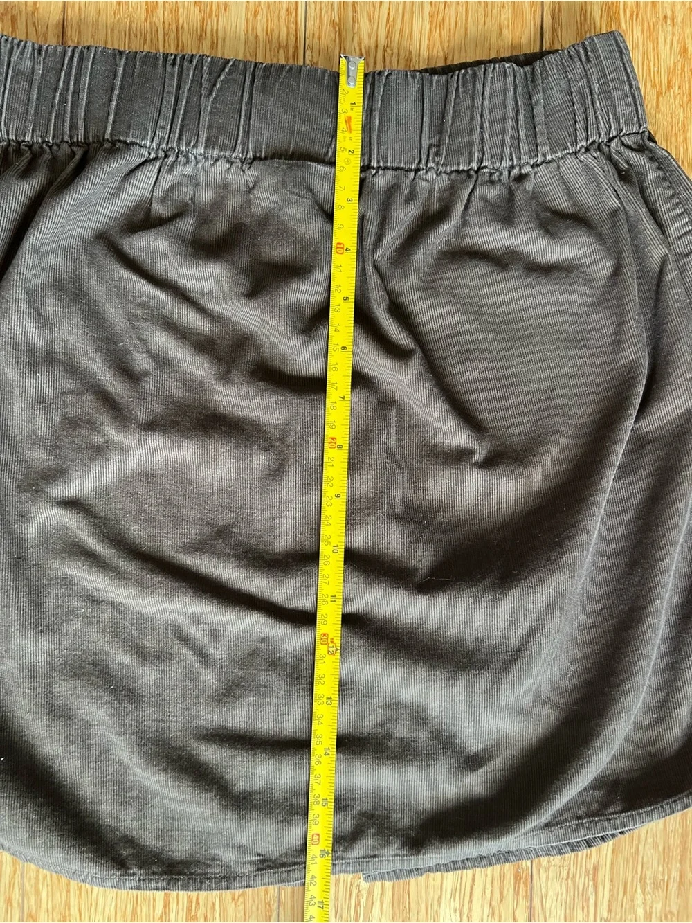 Urban Renewal Recycled Brown Corduroy Mini Skirt Size S/M